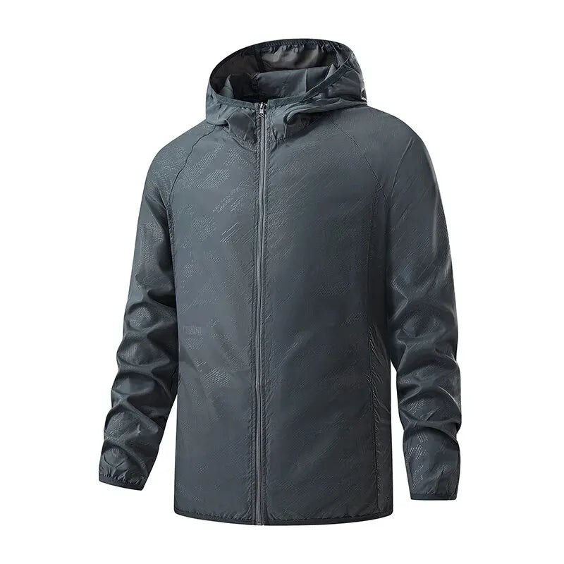 Veste Randonnée Imperméable Respirante Homme Polyester UPF 40+ 11