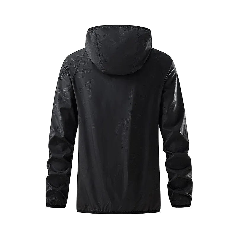 Veste Randonnée Imperméable Respirante Homme Polyester UPF 40+ 4