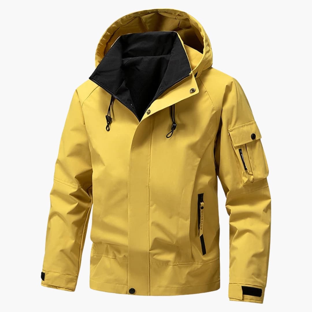 Veste Softshell Homme avec Capuche et Poches Pratiques 2
