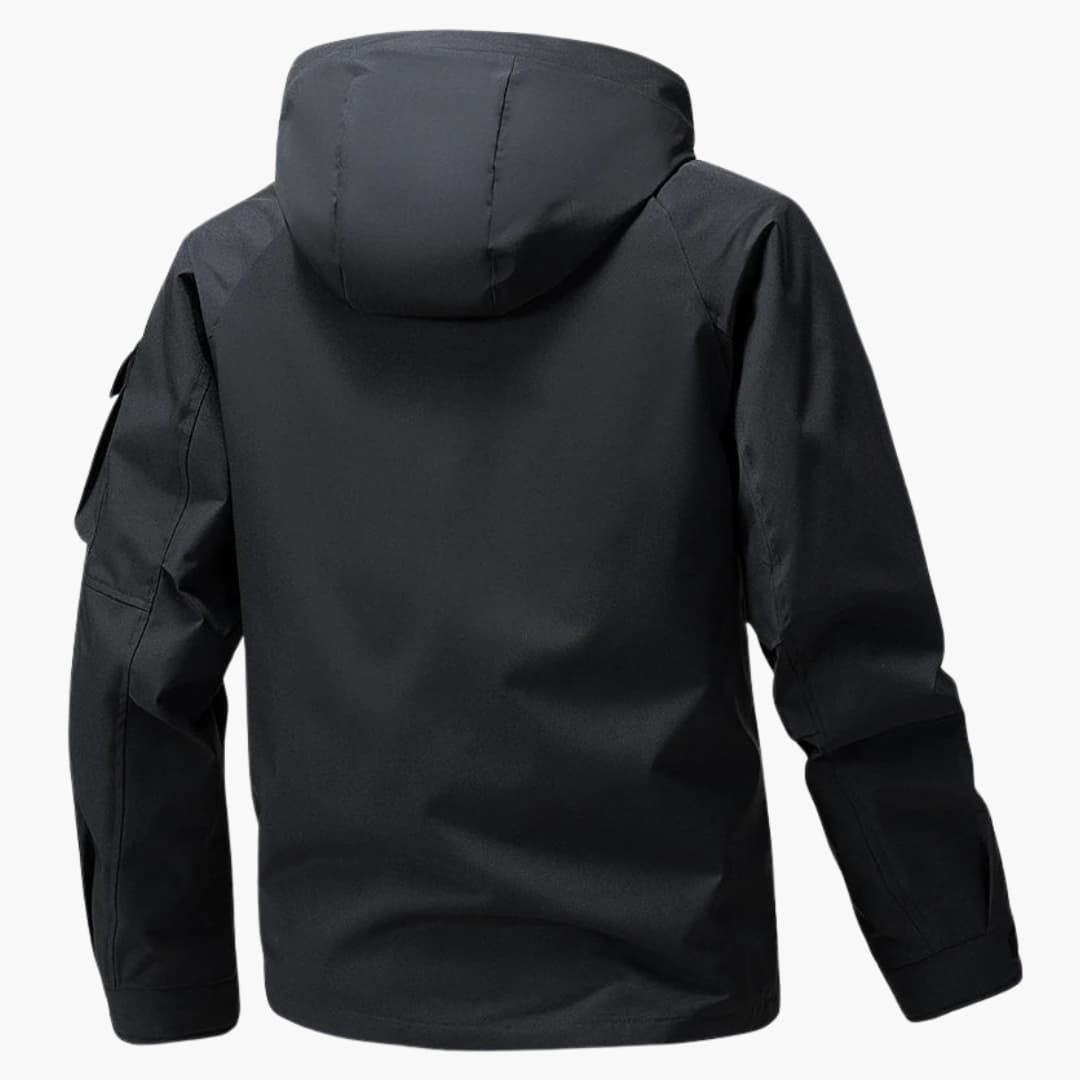 Veste Softshell Homme avec Capuche et Poches Pratiques 4