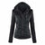 Veste à Capuche Gothique en Matériau Synthétique 1