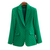 Veste à Carreaux Élégante pour Femme en Mélange Acétate-Spandex 0
