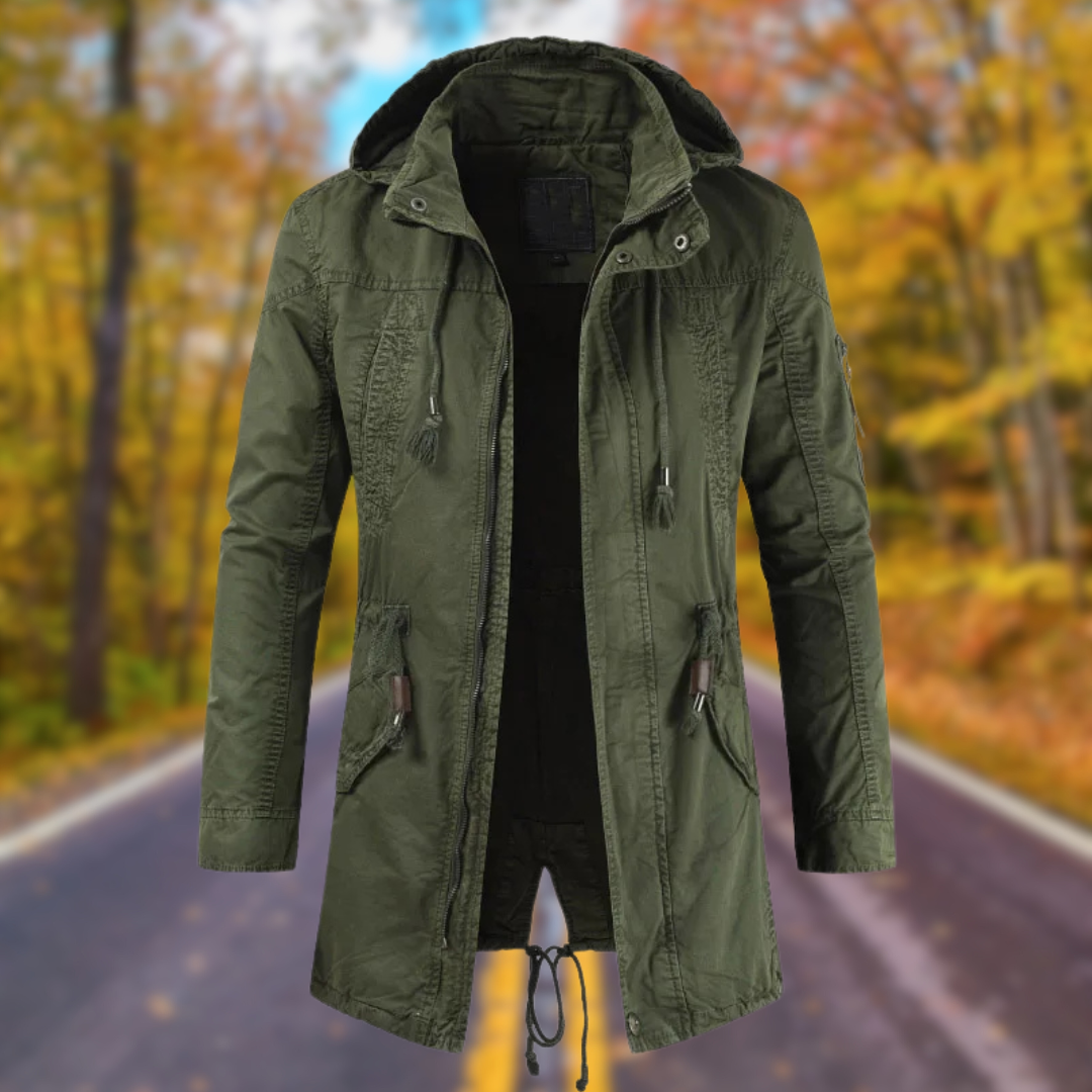 Veste à capuche utilitaire pour homme 1