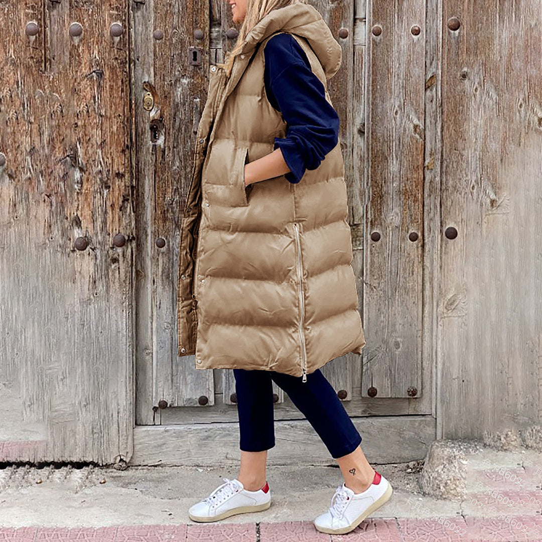 Veste d'Automne Sans Manches pour Femme Chic 1