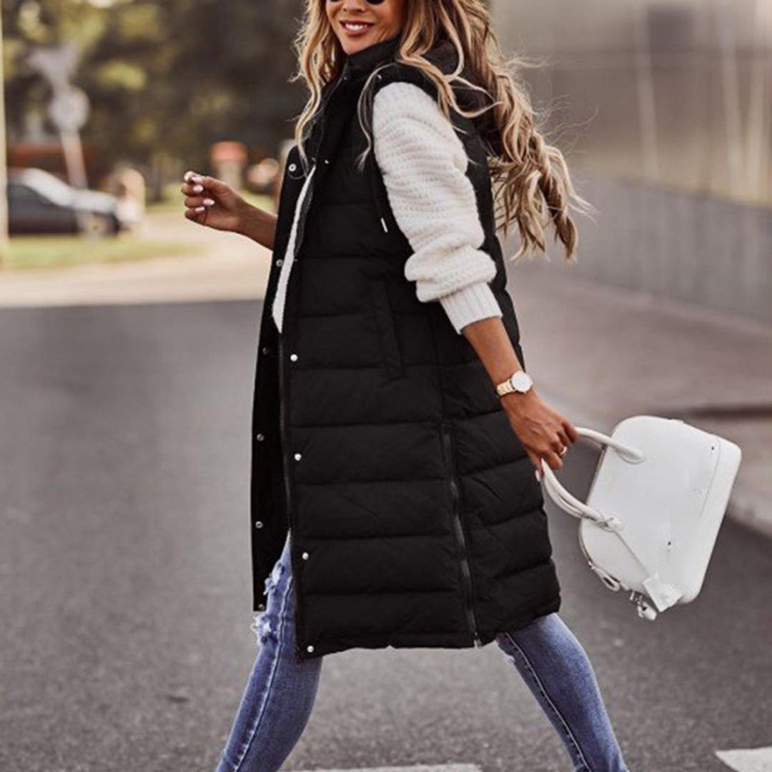 Veste d'Automne Sans Manches pour Femme Chic 6