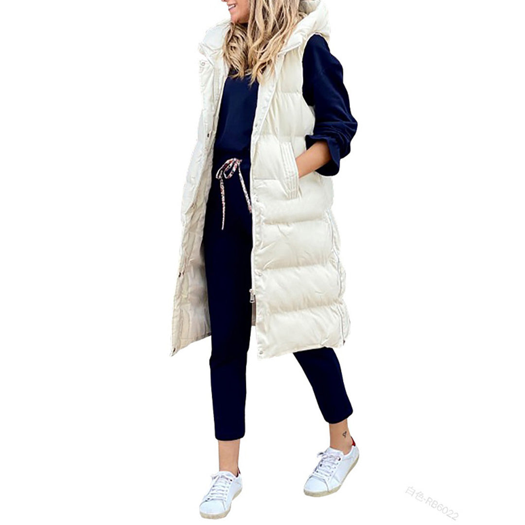 Veste d'Automne Sans Manches pour Femme Chic 9