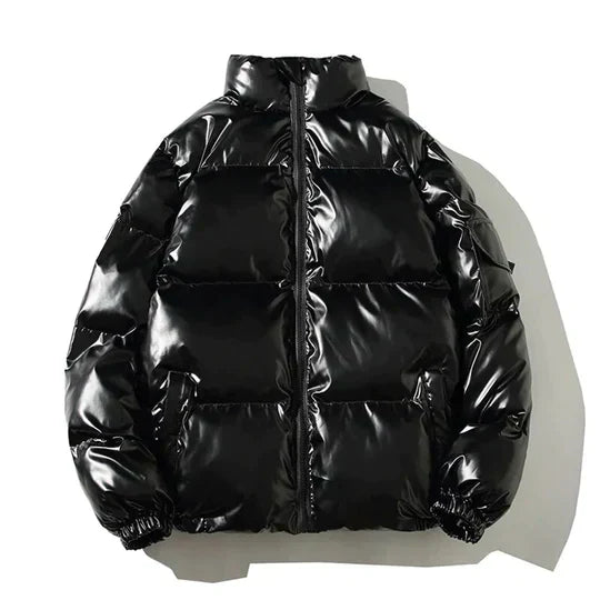 Veste d'Hiver Puffer pour Hommes avec Protection Contre le Vent 1