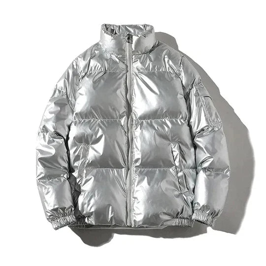 Veste d'Hiver Puffer pour Hommes avec Protection Contre le Vent 5