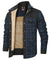 Veste d'Hiver pour Hommes Bomber à Carreaux Doublée Sherpa 10
