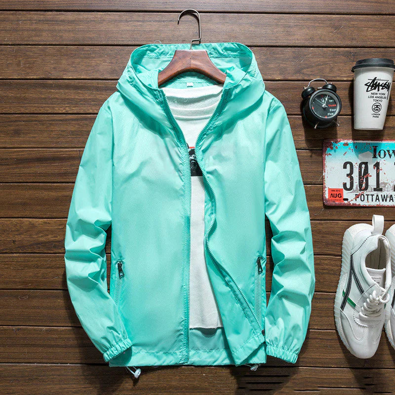 Veste d'Hiver pour Hommes avec Capuche et Résistance au Vent 2