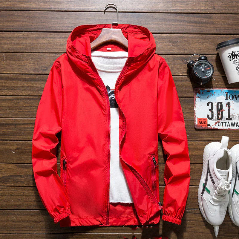 Veste d'Hiver pour Hommes avec Capuche et Résistance au Vent 4