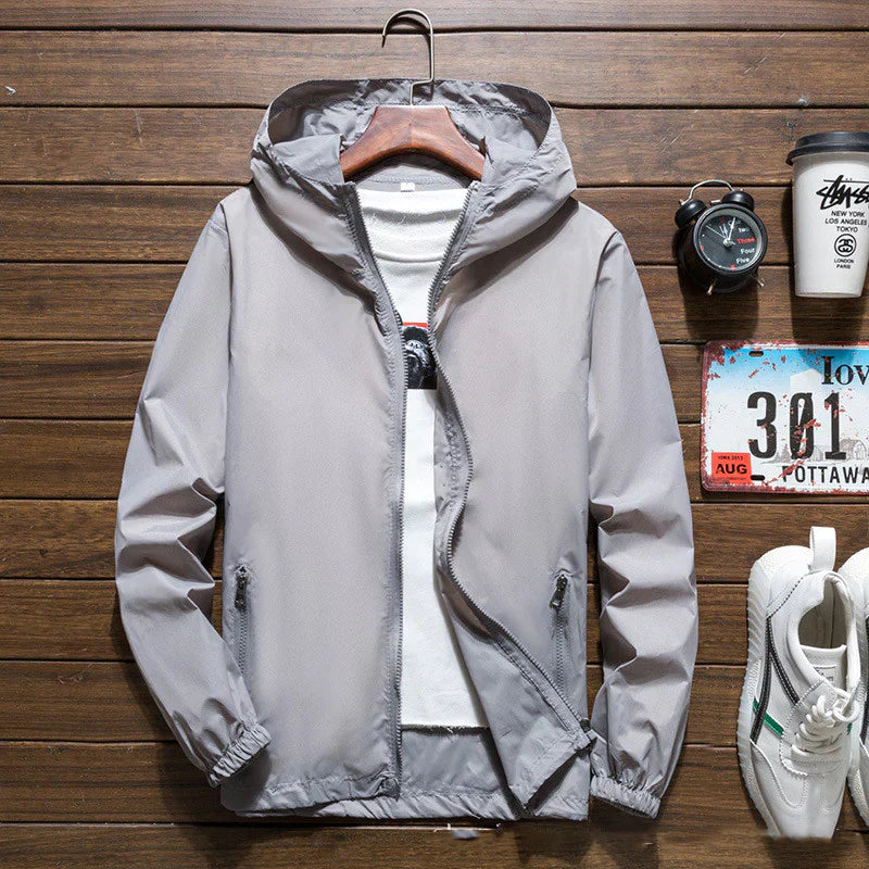 Veste d'Hiver pour Hommes avec Capuche et Résistance au Vent 9