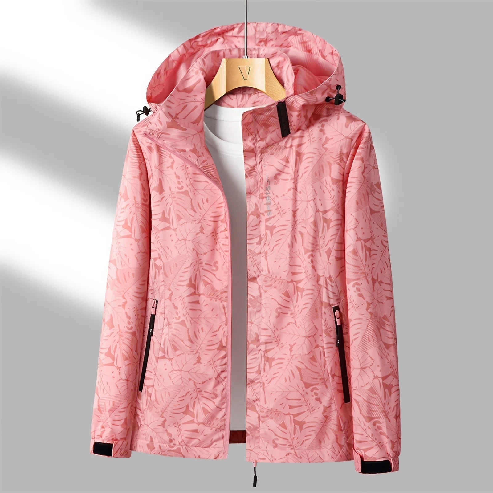 Veste d'extérieur Femme Imperméable avec Capuche 1