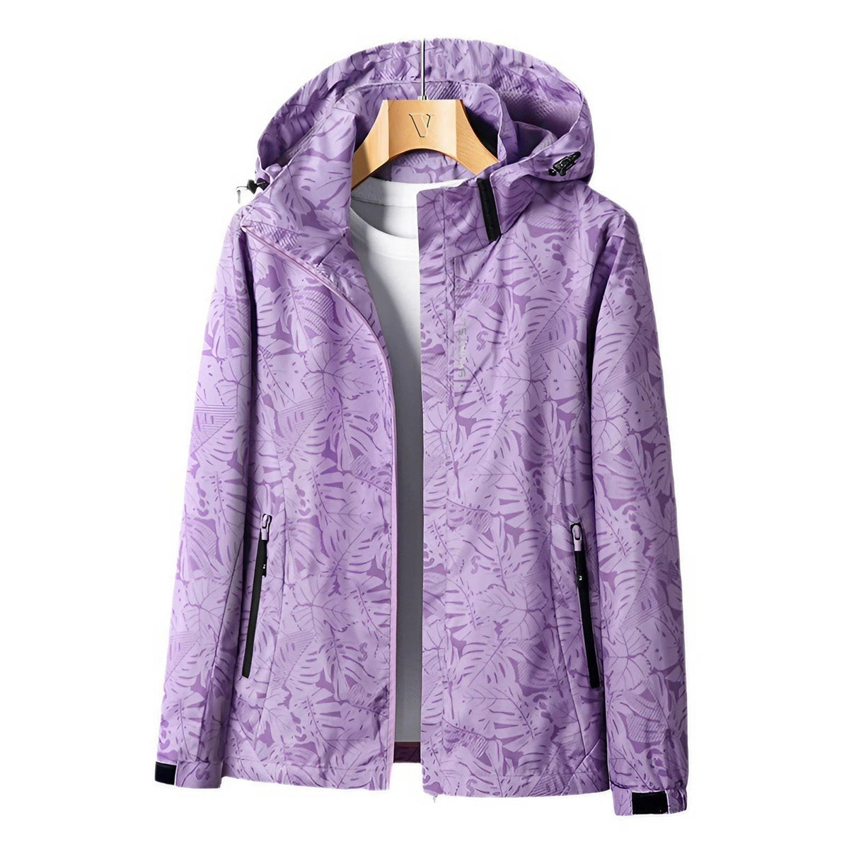 Veste d'extérieur Femme Imperméable avec Capuche 2