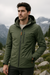 Veste d'extérieur pour hommes Imperméable Coupe-Vent Tissu Durable 2