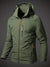 Veste d'extérieur pour hommes Imperméable Coupe-Vent Tissu Durable 3
