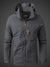 Veste d'extérieur pour hommes Imperméable Coupe-Vent Tissu Durable 4