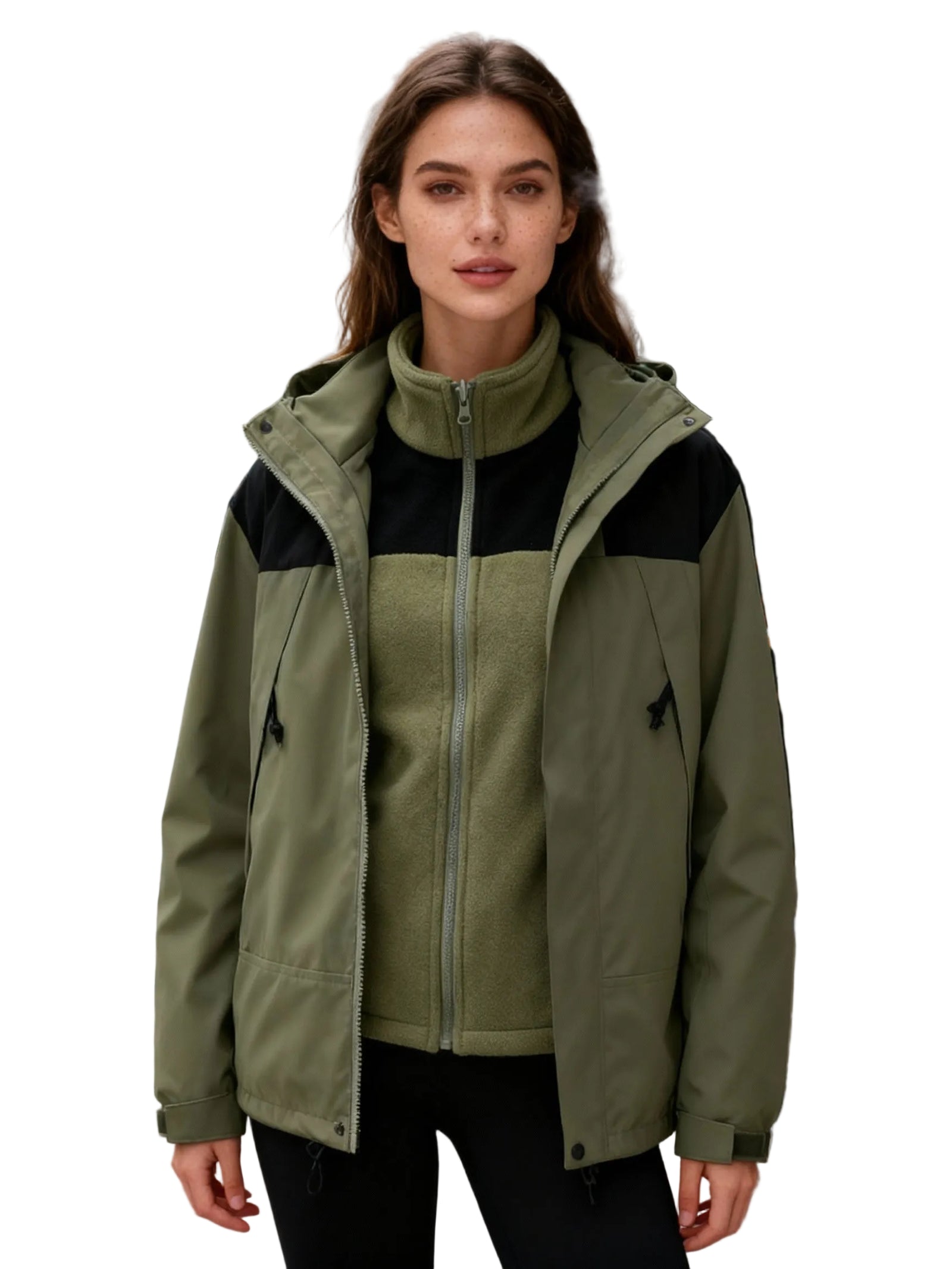 Veste d'hiver Femme 3 en 1 Confortable 0