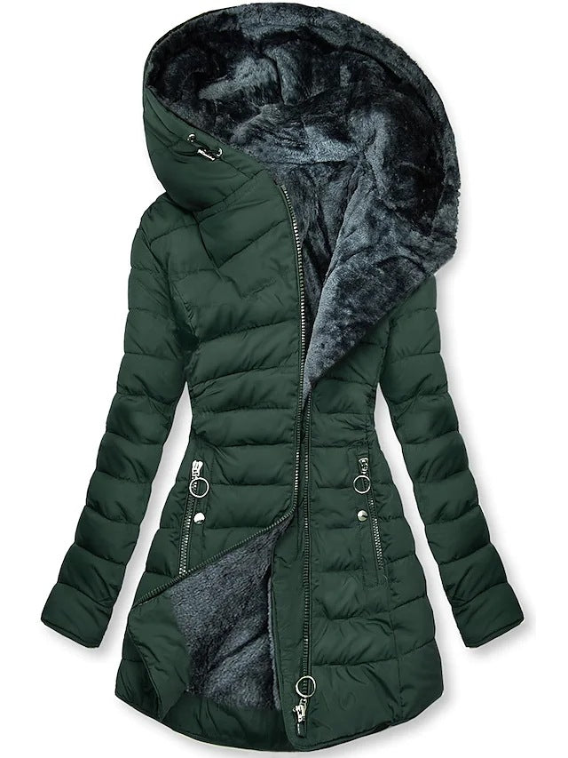 Veste d'hiver Femme Longue Chic 1