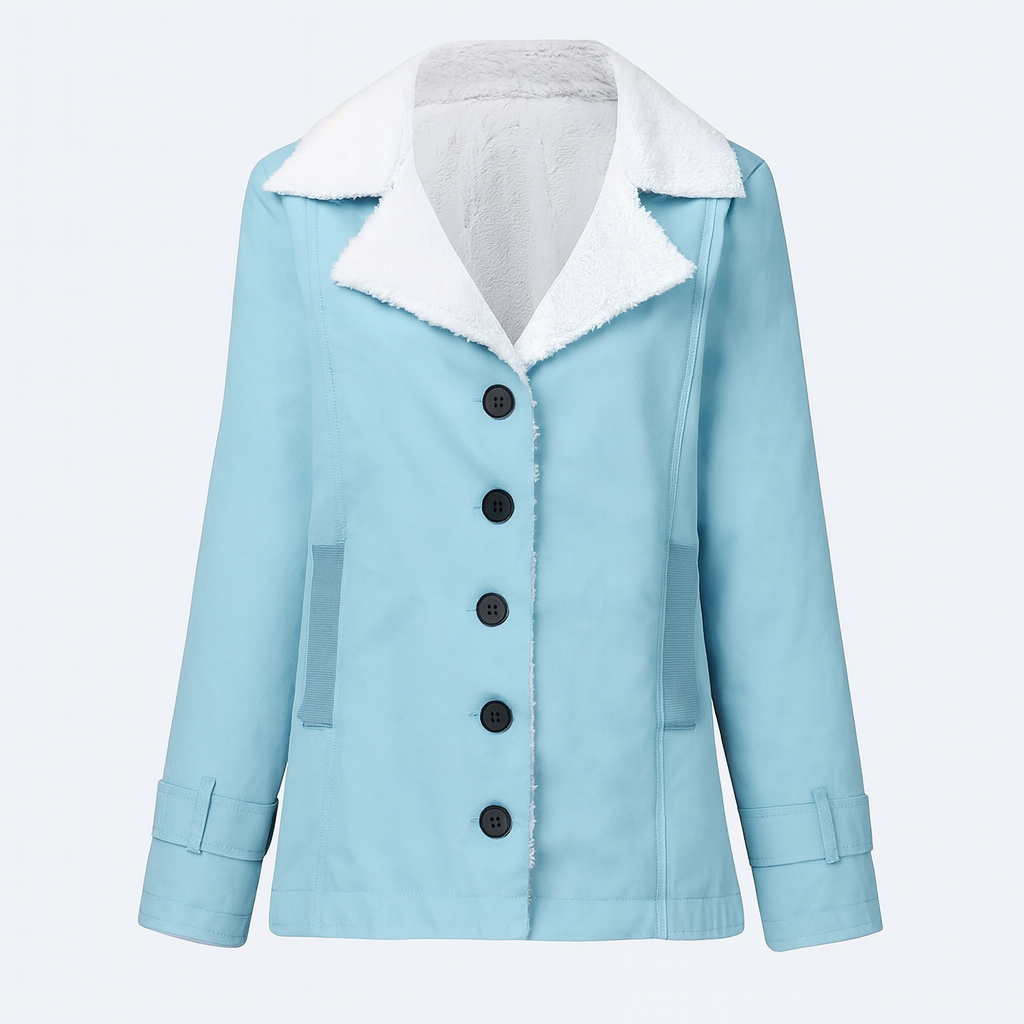 Veste d'hiver Femme à Revers Crantés 1