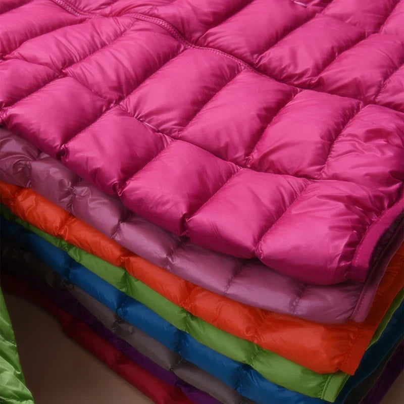 Veste d'hiver légère pour femmes avec capuche 4