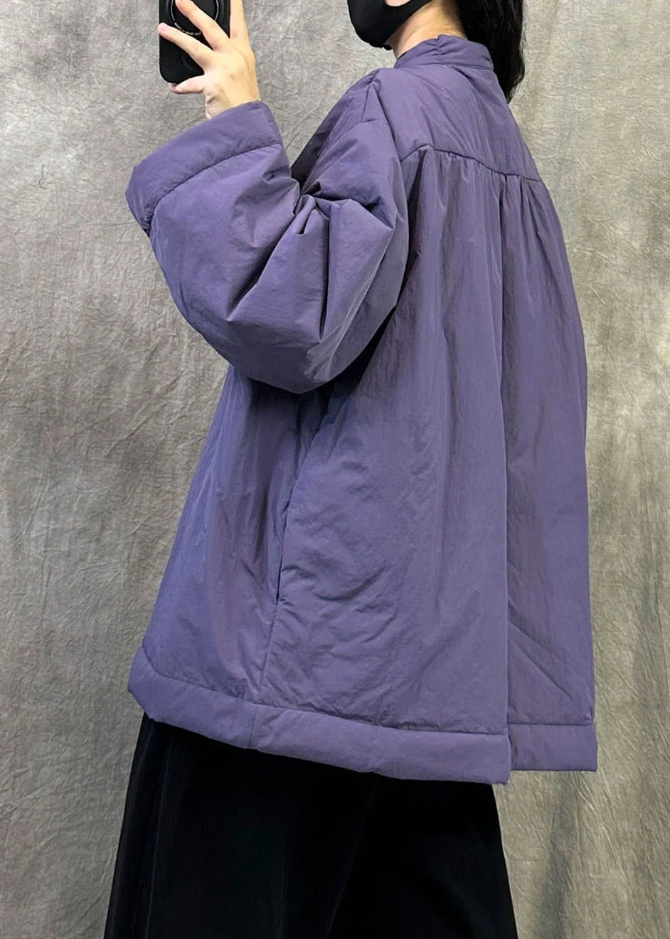 Veste d'hiver oversize pour femme grande taille 3