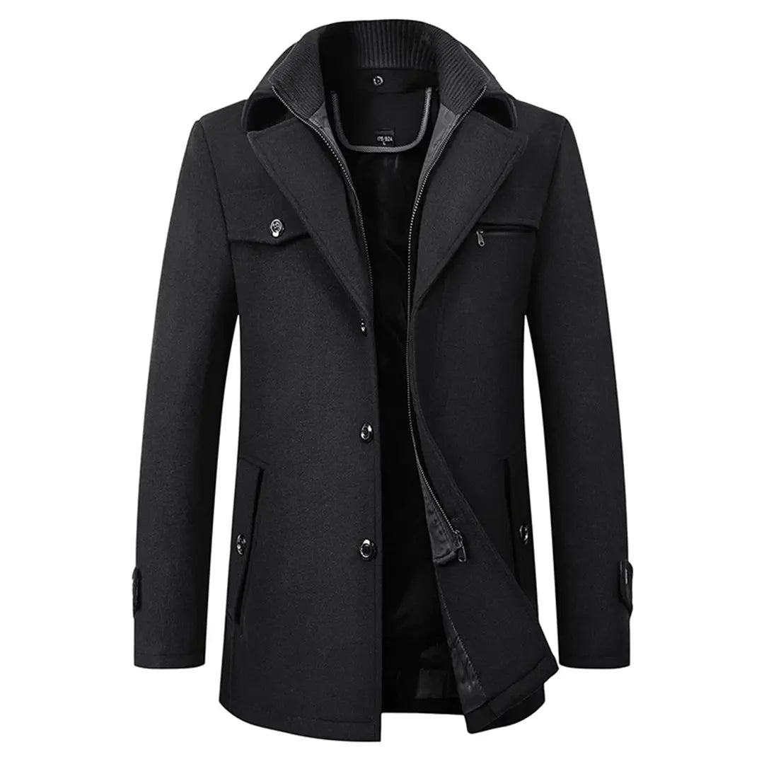 Veste d&#39;hiver pour Homme Longue et Élégante 0