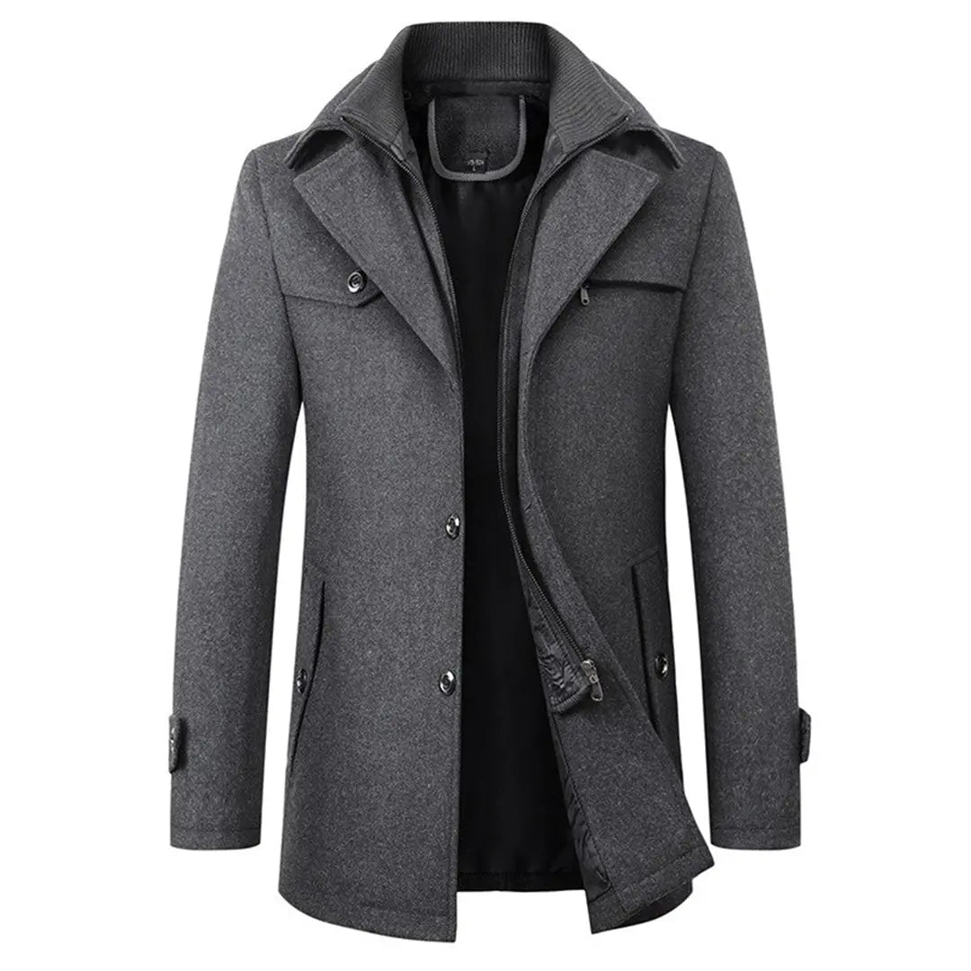 Veste d'hiver pour Homme Longue et Élégante 3
