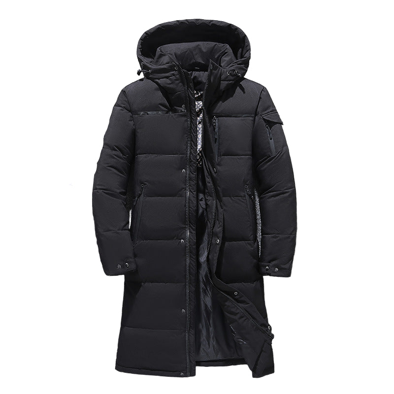 Veste d'hiver pour hommes avec capuche moderne 0