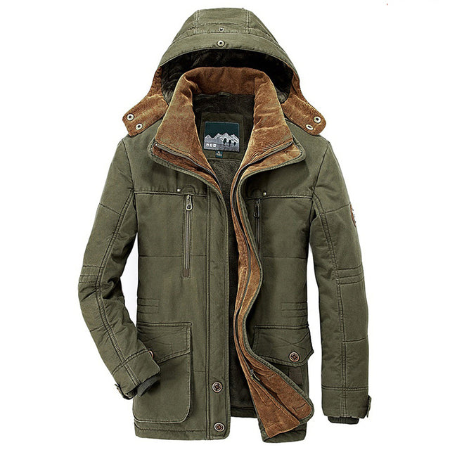 Veste d'hiver pour hommes confortable et chaude 2