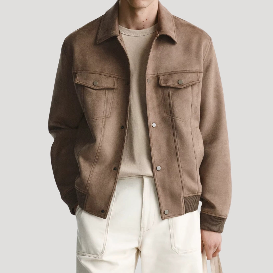 Veste de Bombardier Masculine Chic 6