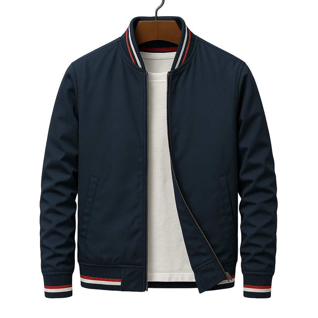 Veste de Bombardier Masculine Moderne 0