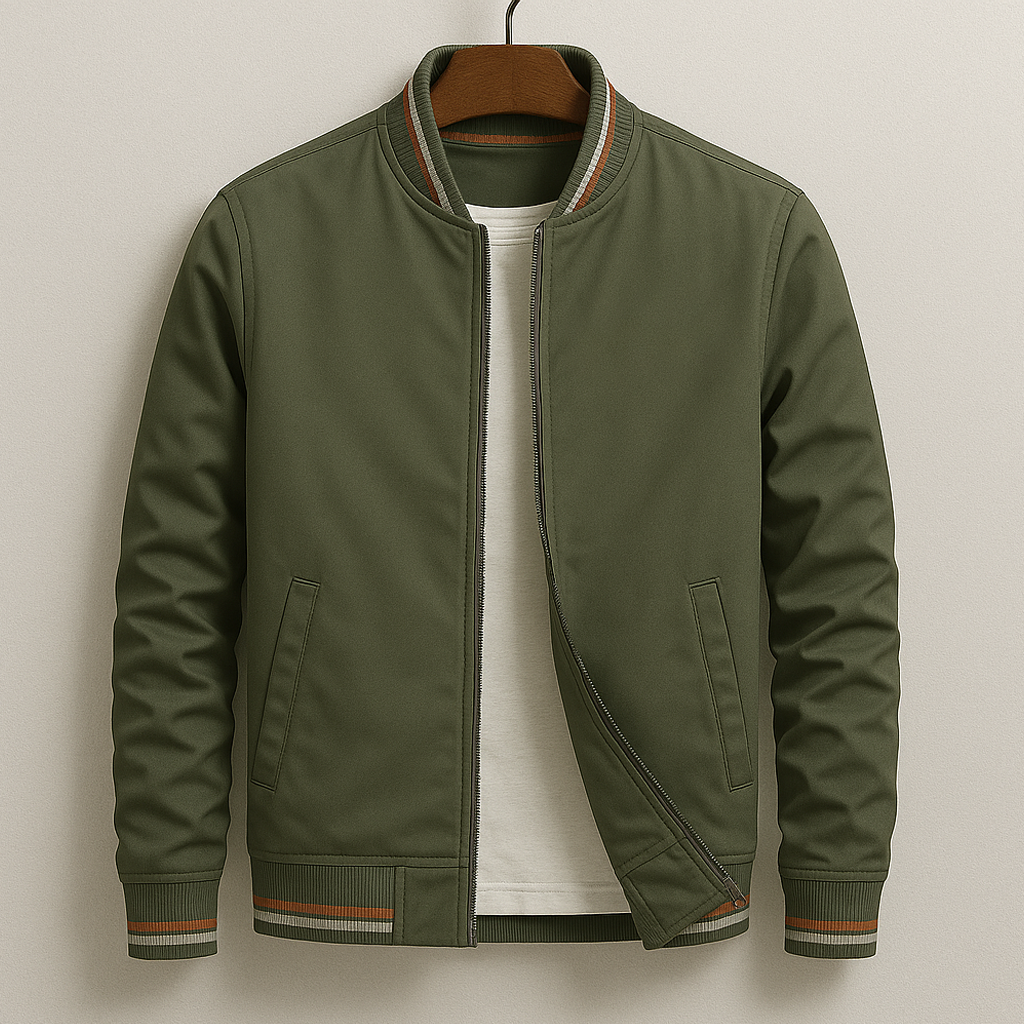 Veste de Bombardier Masculine Moderne 1