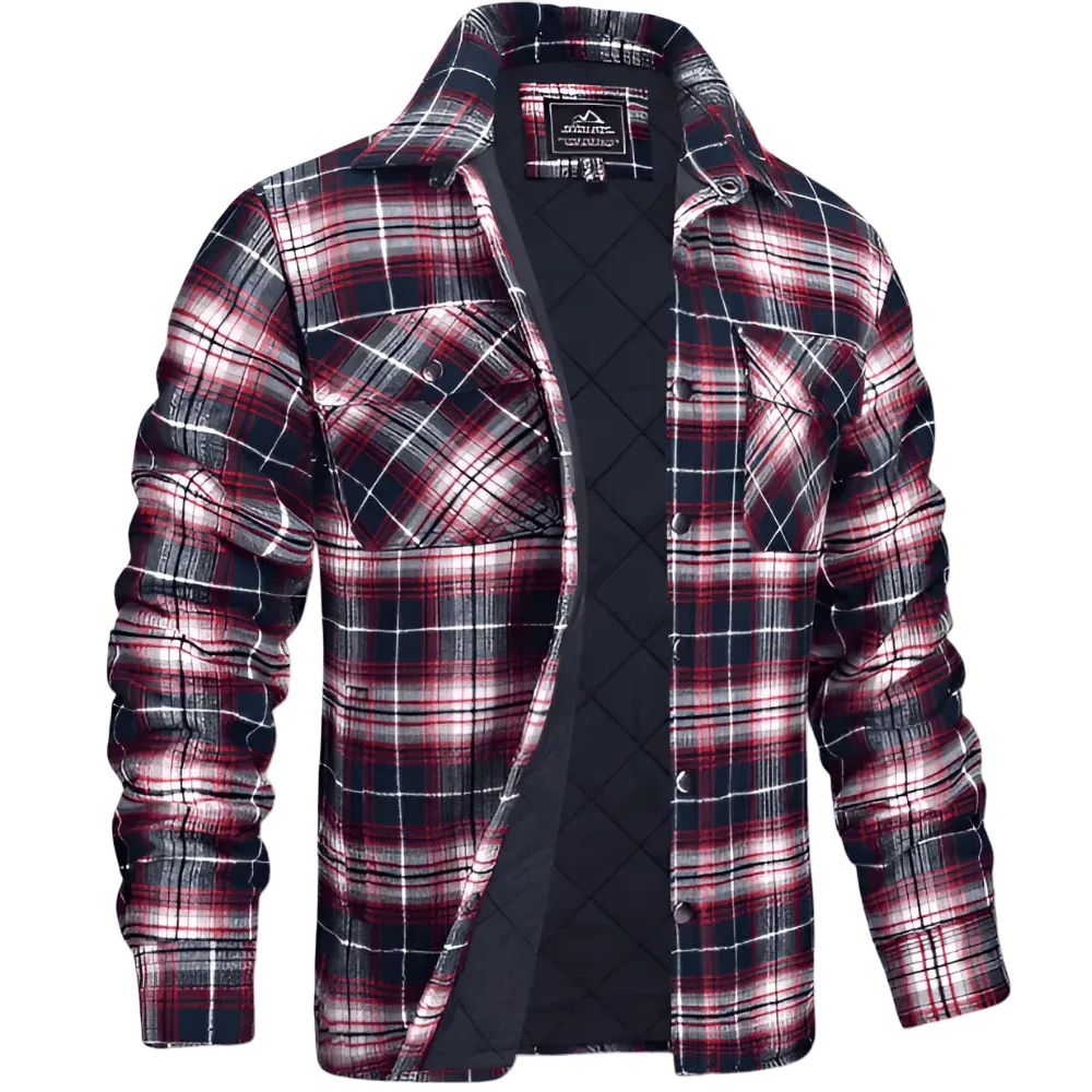 Veste de Chemise Matelassée pour Hommes Outdoor 0