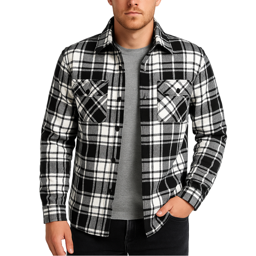 Veste de Chemise Matelassée pour Hommes Outdoor 1