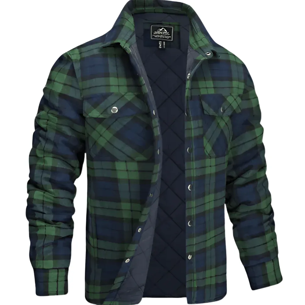 Veste de Chemise Matelassée pour Hommes Outdoor 5