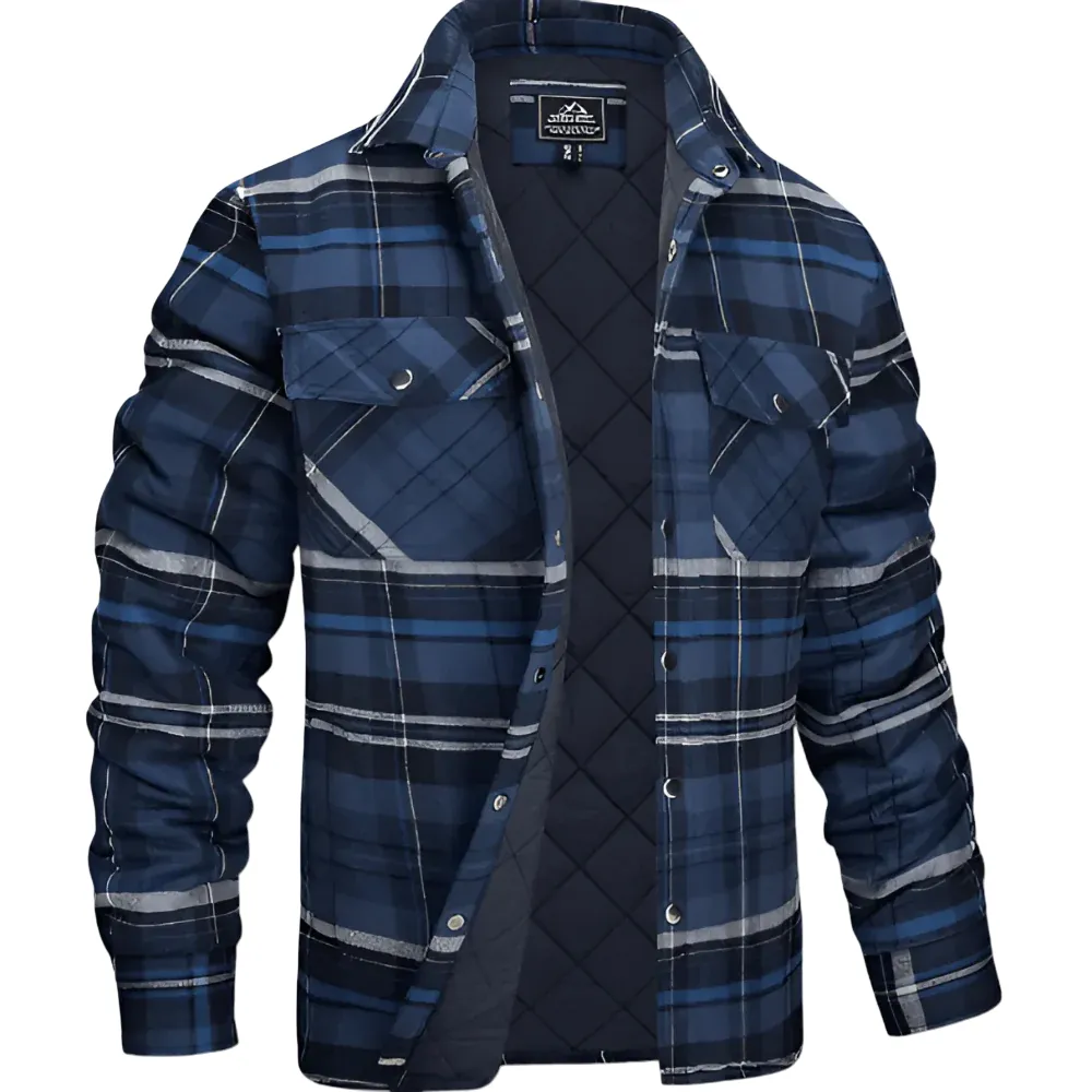 Veste de Chemise Matelassée pour Hommes Outdoor 6