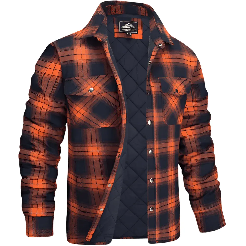 Veste de Chemise Matelassée pour Hommes Outdoor 7