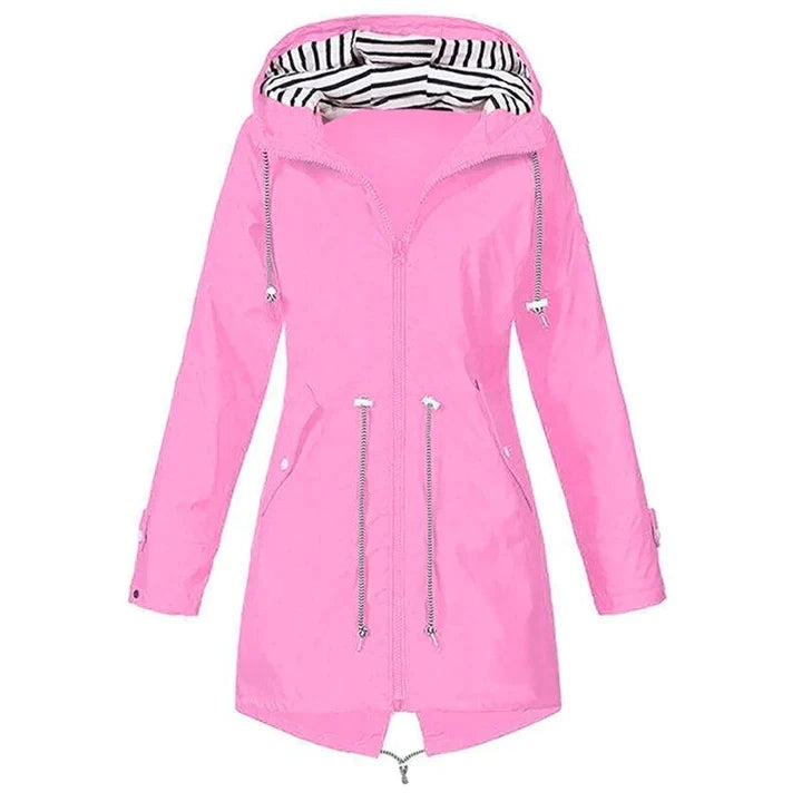 Veste de Pluie Femme avec Détails Pratiques 4