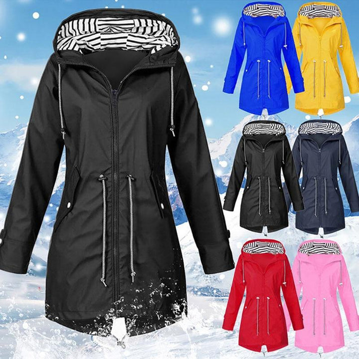Veste de Pluie Femme avec Détails Pratiques 7