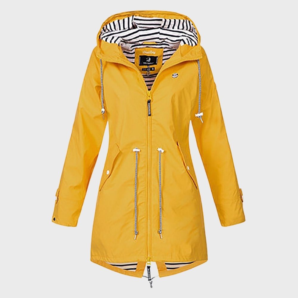Veste de Pluie Longue pour Femmes avec Capuche 4