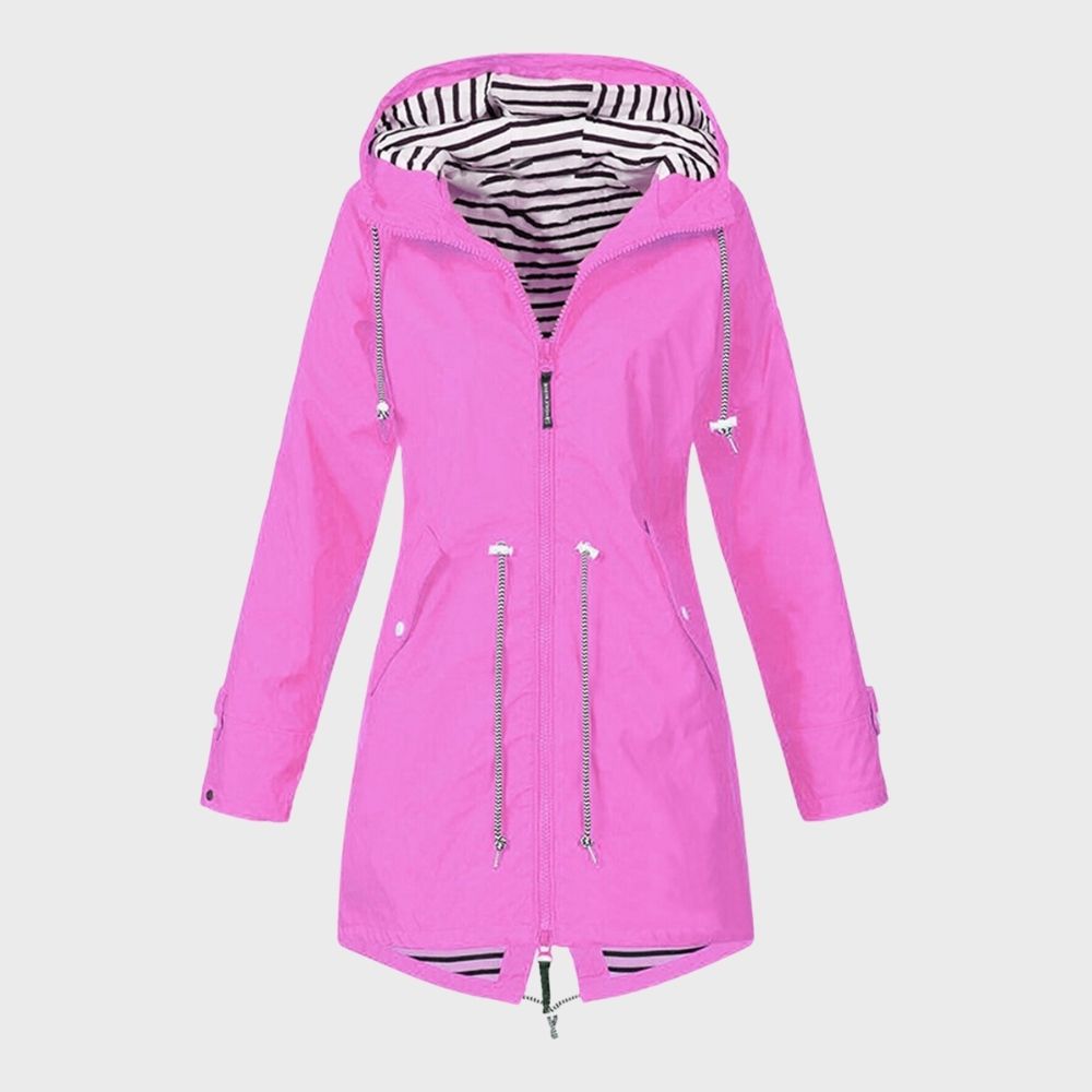 Veste de Pluie Longue pour Femmes avec Capuche 6