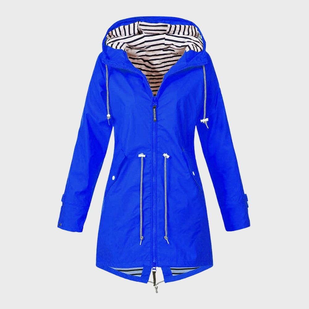 Veste de Pluie Longue pour Femmes avec Capuche 7