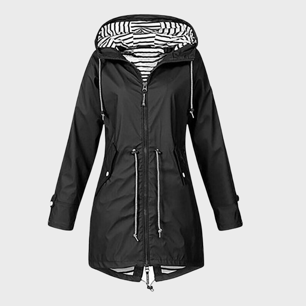 Veste de Pluie Longue pour Femmes avec Capuche 8