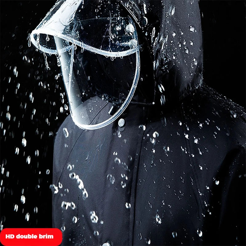 Veste de Pluie et Pantalon de Pluie pour Adultes, Protection Complète contre la Pluie 1