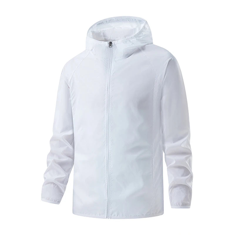 Veste de Randonnée Unisexe Imperméable avec Protection Solaire 12