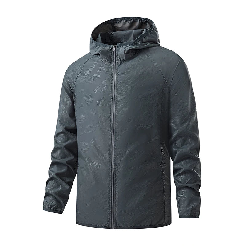 Veste de Randonnée Unisexe Imperméable avec Protection Solaire 8