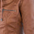 Veste en Cuir Femme Été Avec Capuche Amovible Cuir PU 3