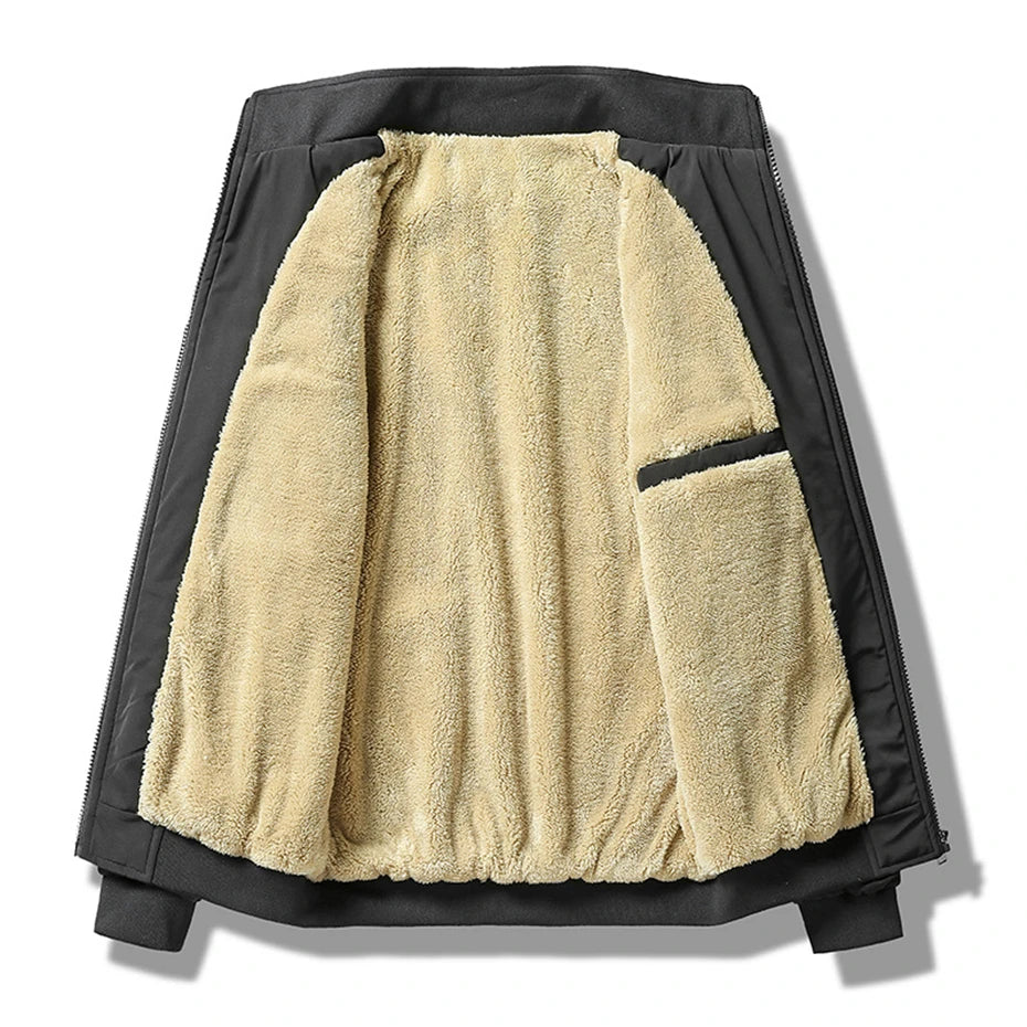 Veste en Fleece Épais pour Hommes