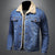 Veste en Jean Homme Style Milano Contemporain Ajusté 2